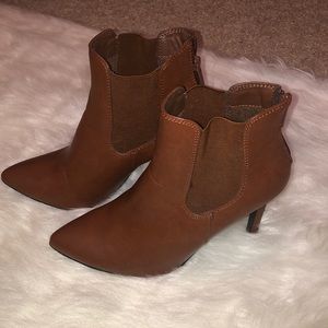 Brown Ankle boot. Worn twice